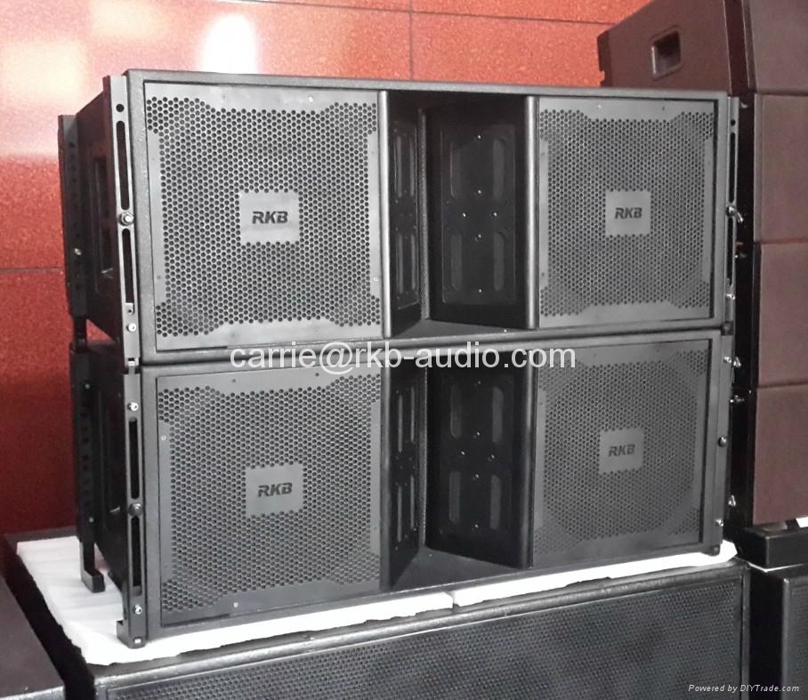Vertec Series 3Way Dual12 inch Line Array Speakers VT4888 RKB