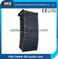 double 12 inch outdoor sound system line array speakers