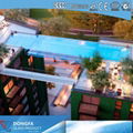 Sentryglas laminated glass swimming Pool window 3