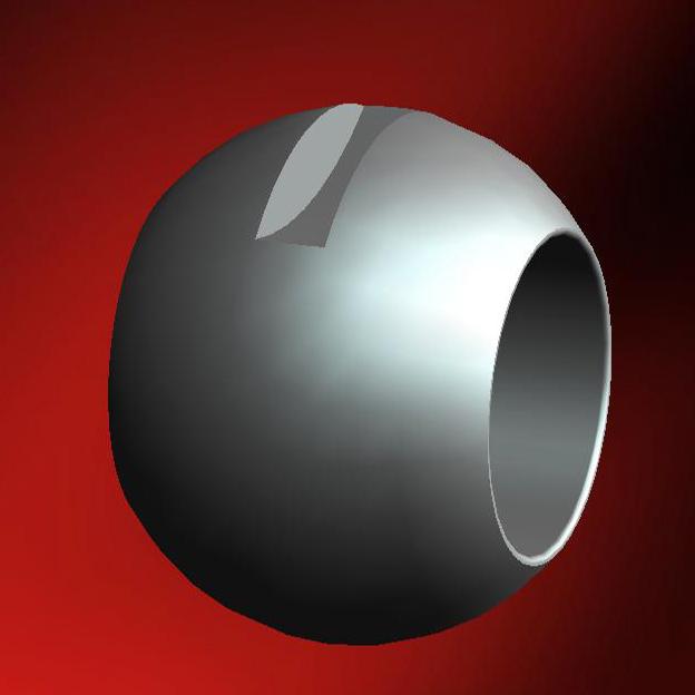 Silicon carbide valve balls