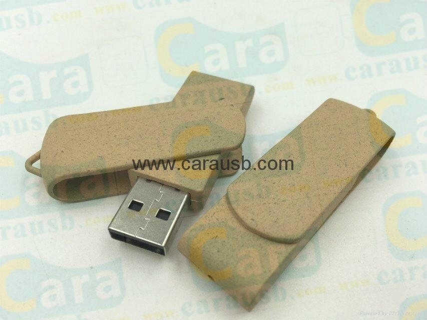 CaraUSB eco Biodegradable usb flash drives 16GB  logo pendrive promotional gifts 2