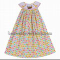 Nice zoo girl smocked bishop dress - BB1012 1