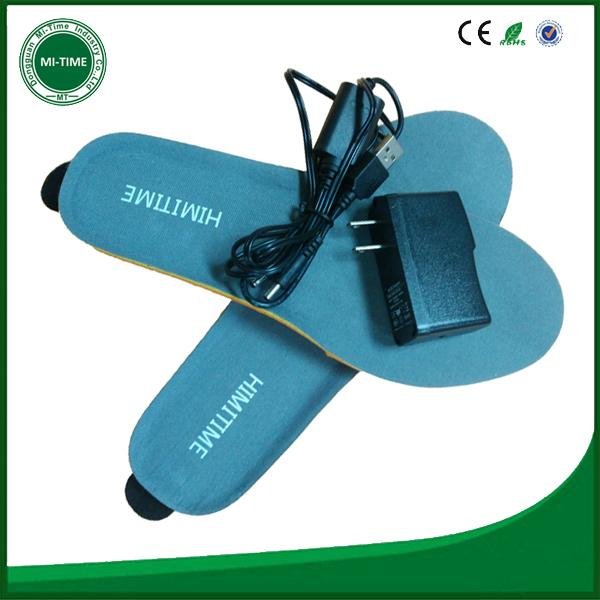 rechargeable heated insoles bluetooth control 