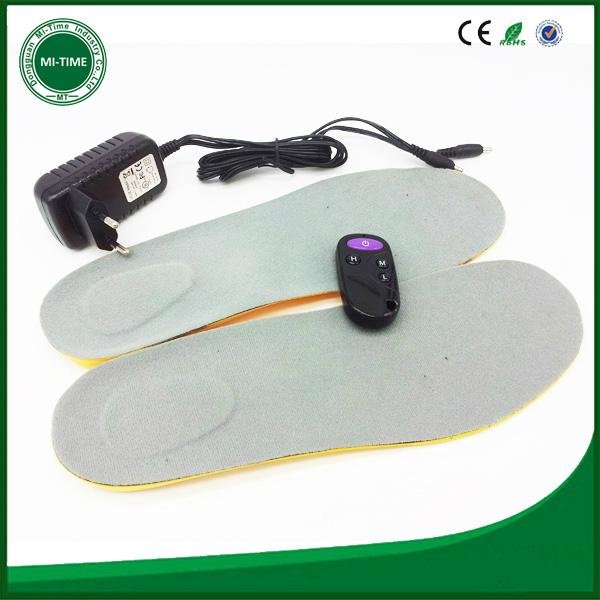 warm insole with battery electric heating  5