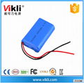 3.7V 103450 li-ion battery cell pouch size 1800mah