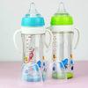 2016 lovely borosilicate  glass feeding baby bottle 4