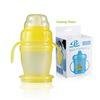 Hot sell baby bottle with colorful silicone straw pp water bottle bpa free supp 3