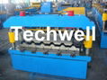 High Speed Steel Metal Roofing Roll Forming Machine with Flying Cutting 2