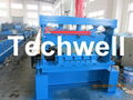 Steel Structure Floor Decking Panel Roll Forming Machine with PLC Control System 5