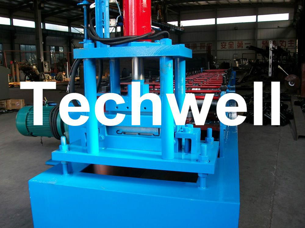 Hot - Dip Galvanizing Steel Strip Cable Profile, Cable Tray Roll Forming Machine 3