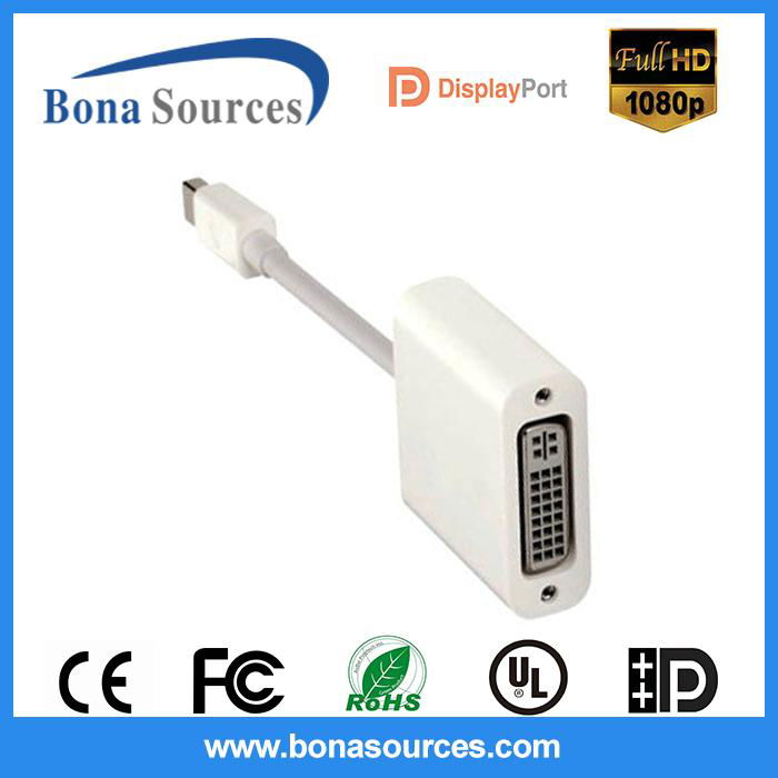 mini displayport to DVI adapter cable 2