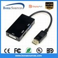 'displayport to DVI HDMI VGA with audio adapter cable 2