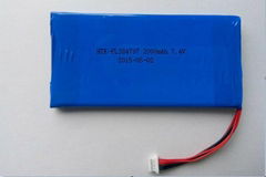 聚合物鋰電池384797PL-2000mAh 7.4V