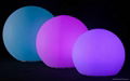 hot sale 16 color changing led ball with remote controller