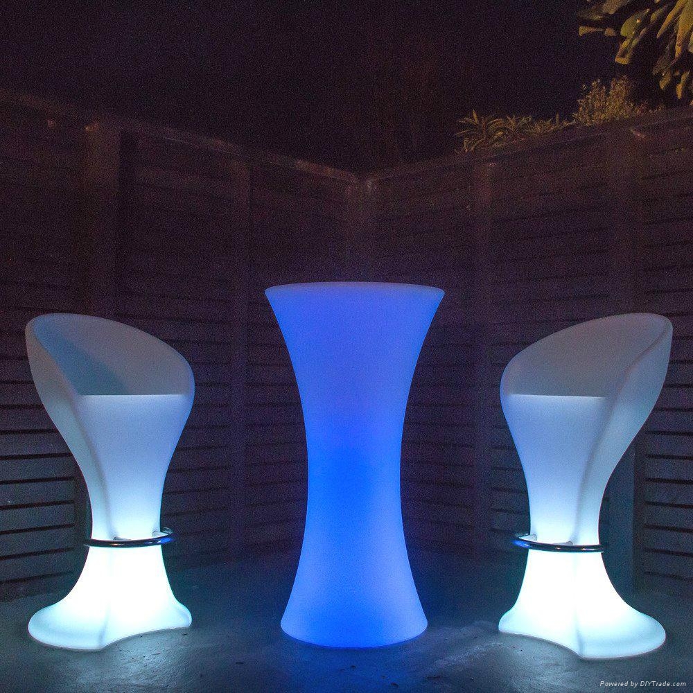 LED Bar Stool with Back RFBAR STOOL (China Manufacturer) LED