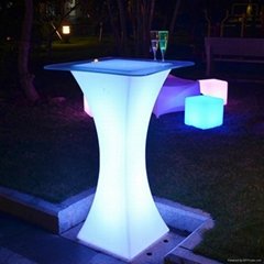 led nighclube cocktail tables