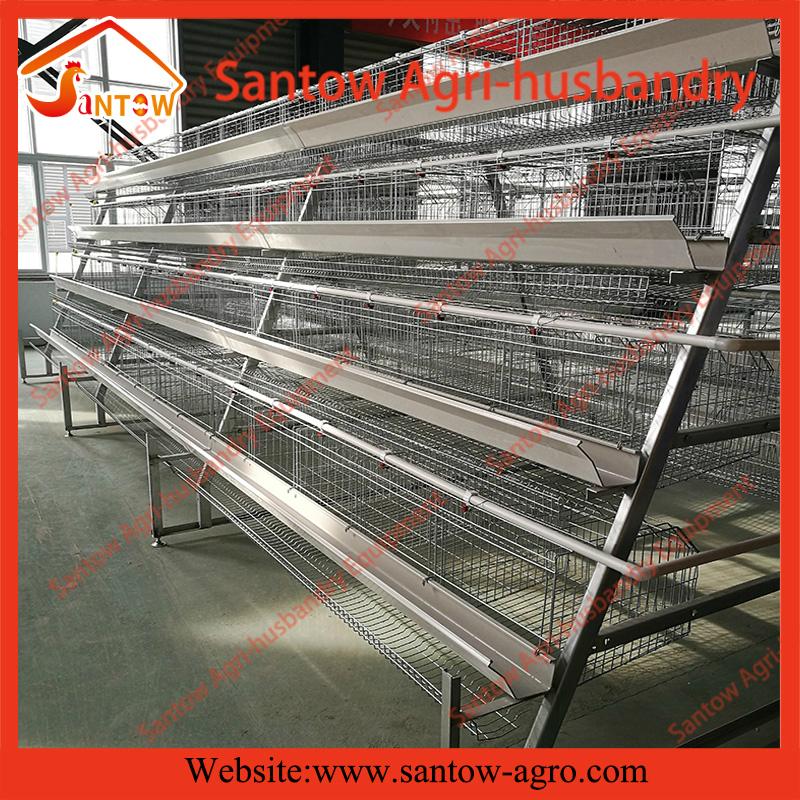 3 4 5 tiers chicken cages hot dipped battery cage price galvanized wire mesh pou 4