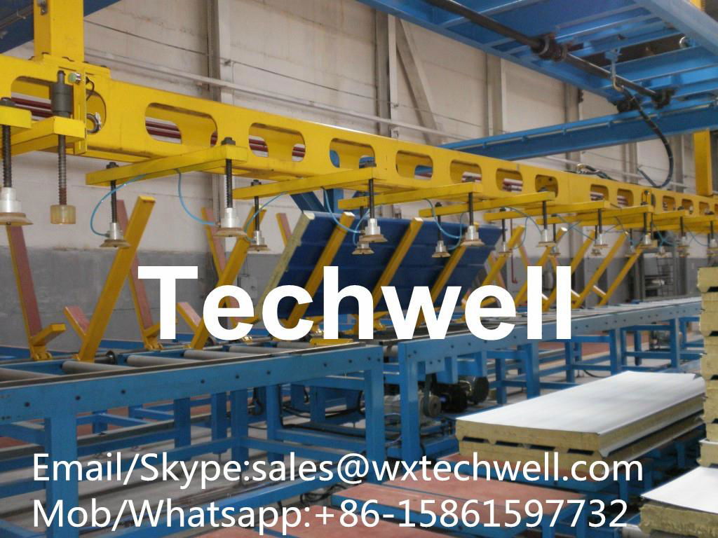 Rubber Belt Continuous PU Sandwich Panel Machine  3