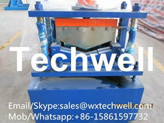 Top ridge cap roll forming machine