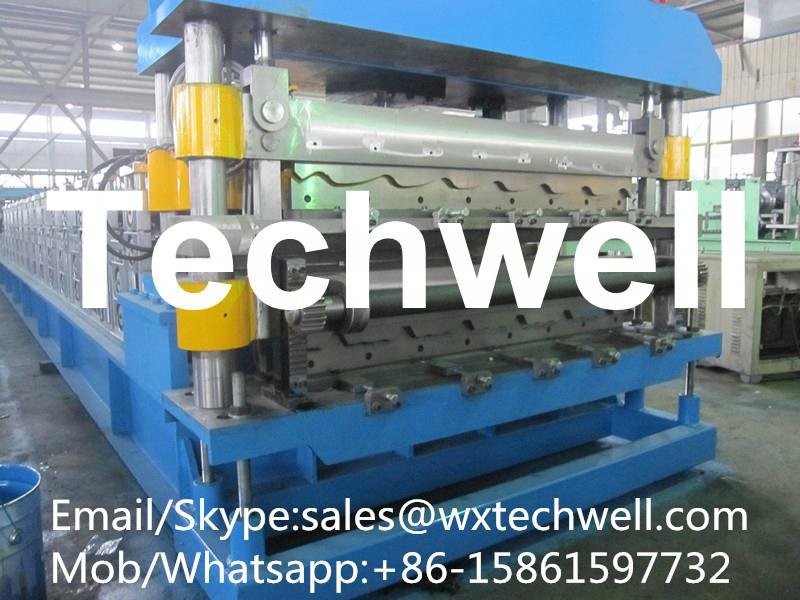 Double Layer Roofing Sheet Roll Forming Machine  2