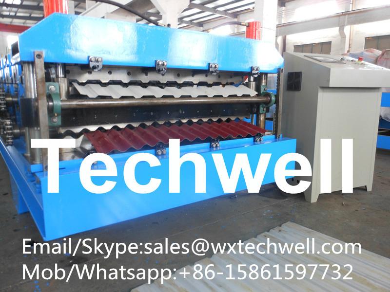 Double Layer Roofing Sheet Roll Forming Machine  3