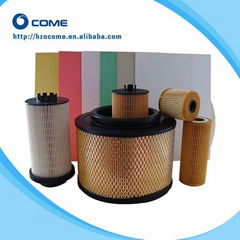 Wood pulp plain air filter paper for car