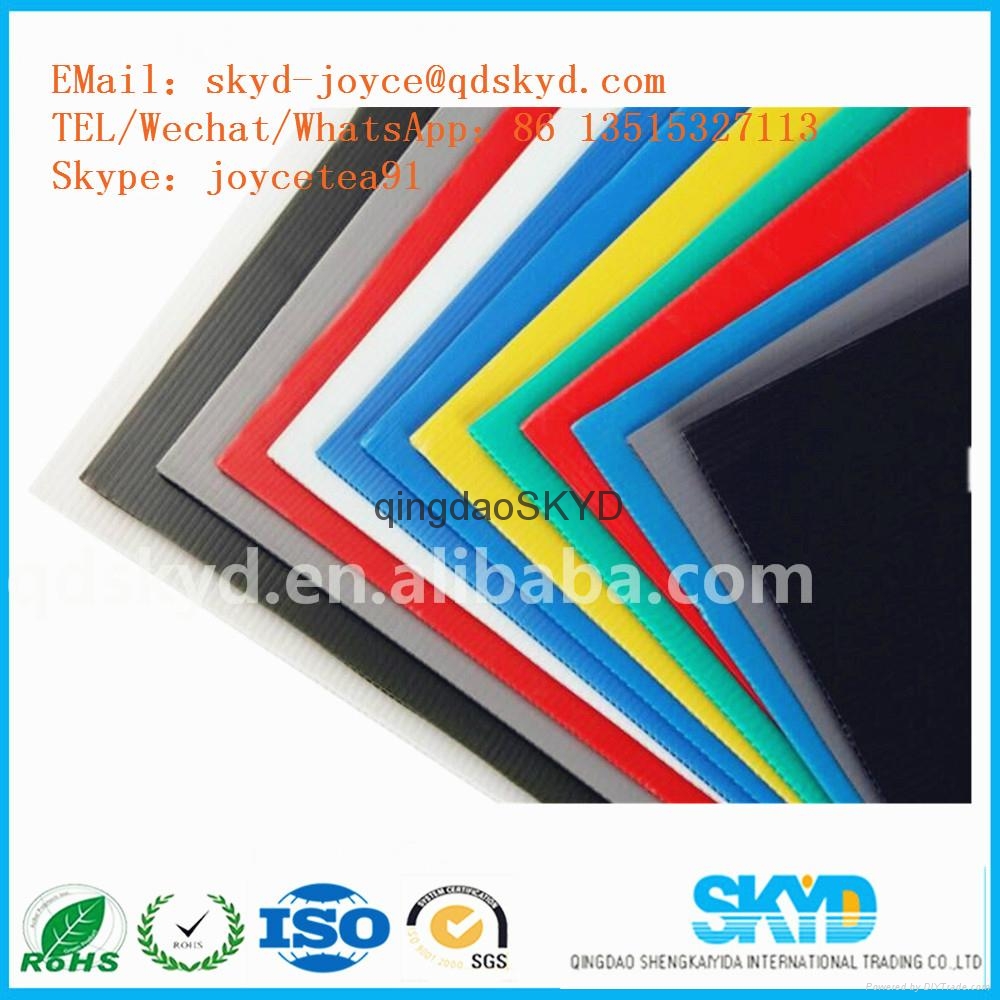 Pp flame retardant corrugated sheet SKYD012 SKYD (China
