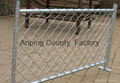 3)stainless steel chain link Fence 3