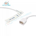 9 Pin Disposable Pediatric Foam Spo2 Sensor For Nihon Kohden 5