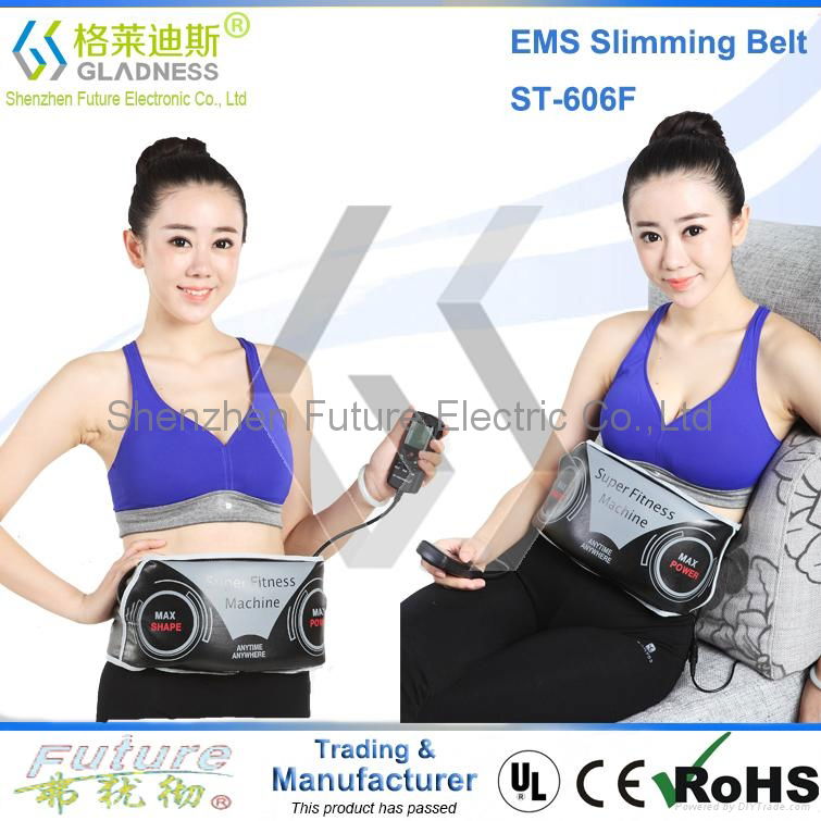 Gladness Patent electric EMS lose weight belly slimming ...