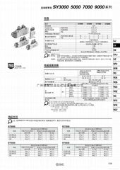 SY5120-5LZD-01 2位5通先導式單電控SMC電磁