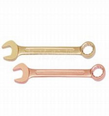 Explosion-proof safety tools wrench combination Forging beryllium bronze wrench 