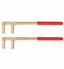 Explosion-proof safety tools Forging beryllium bronze  valve handle F type