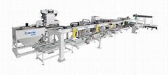 Fully automatic track and bus windshield and side windows production line