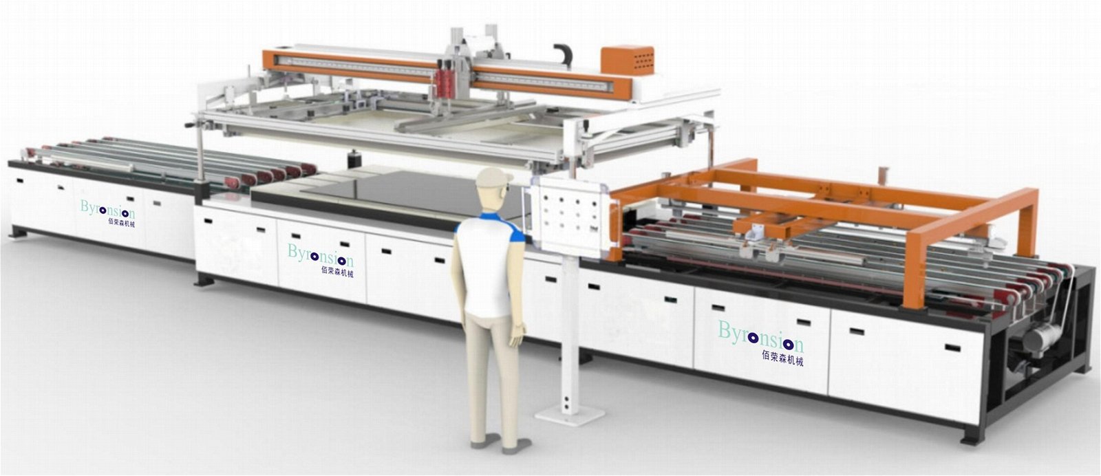 HIGH EFFICIENCY AUTOMATIC PHOTOVOLTAIC GLASS PRINTING MACHINE