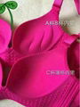 SLOFEN High Class Comfortable Lady Underwear Type Women Push Up Bra 3