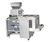 Multi lane liquid power granule packing machine