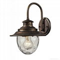 European IP44 unique bronze industrial pendant light 2