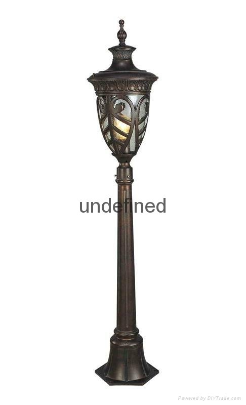 Elegant appearance no wire outdoor stand post light for garden 2