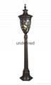 Elegant appearance no wire outdoor stand post light for garden 2