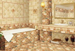 Rustic Glazed Tile Bathroom Wall Tile