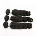 Human Hair Extension hair weaving Spring wave texture wholesale in stocks 1