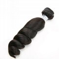 Human Hair Extension hair weaving Spring wave texture wholesale in stocks 2