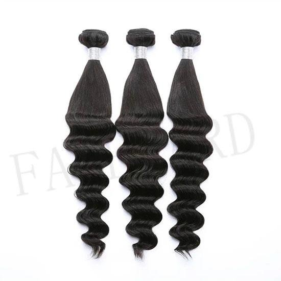 STW loose style virgin remy human hair extension production as wholesale