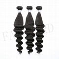 STW loose style virgin remy human hair extension production as wholesale 1