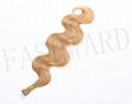 Premium grade Double Drawn Remy prebonded keratin i tip hair extension