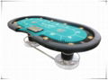 Texas Holdem Poker Table with dining borad 2