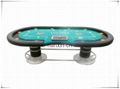 Texas Holdem Poker Table with dining borad 3