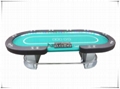 96 Inch Deluxe Casino LED Texas Holdem Poker Table 2