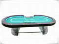 96 Inch Deluxe Casino LED Texas Holdem Poker Table 3